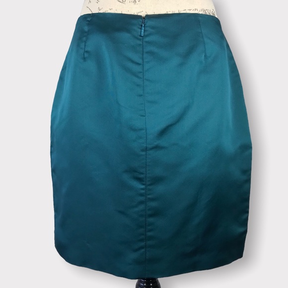 Versace, Silk Mini Pencil Skirt, Size IT 44/L - Picture 4 of 16